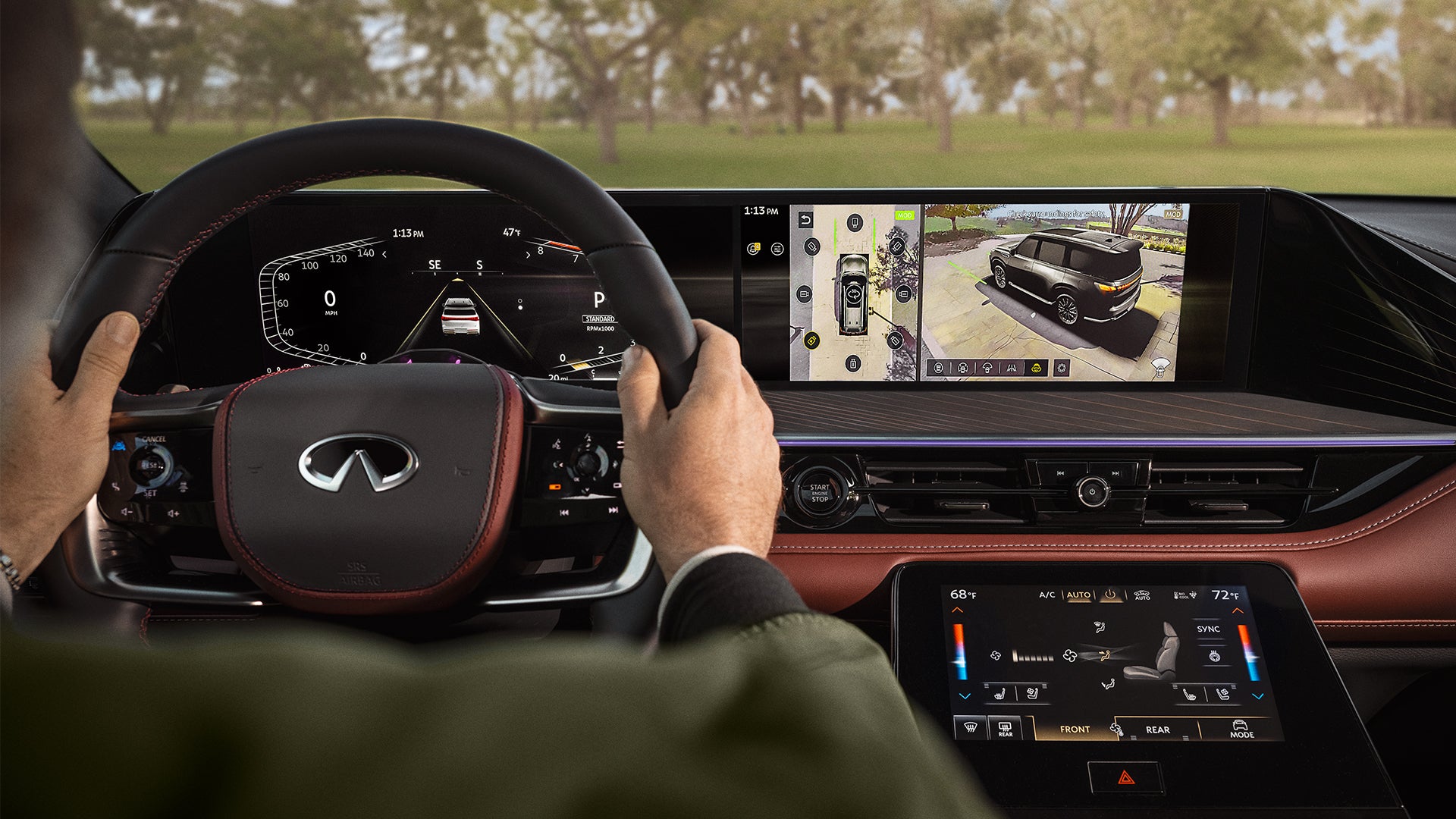 2025 INFINITI QX50 ProPILOT Assist tecnología de seguridad que favorece una conducción segura